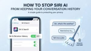 How to Stop Siri AI From Storing Your Chats Forever